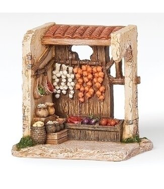 6.75"H PRODUCE SHOP FOR 5" SCALE NATIVITY FIGURES