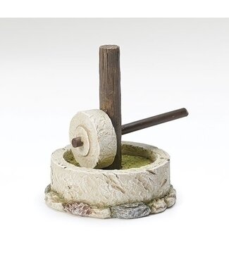 5"H OLIVE PRESS FOR 5" SCALE NATIVITY FIGURES