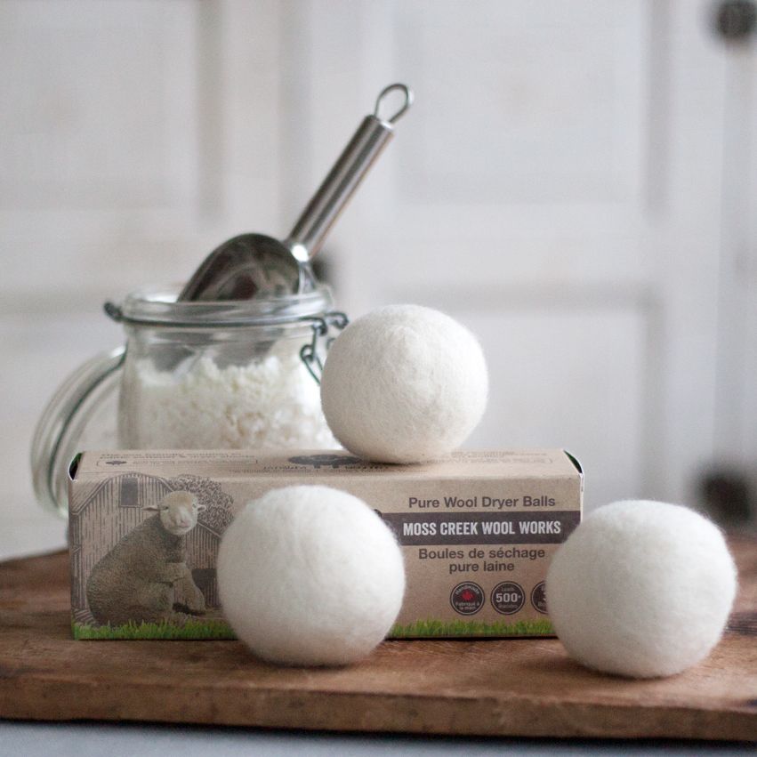 pure wool dryer balls