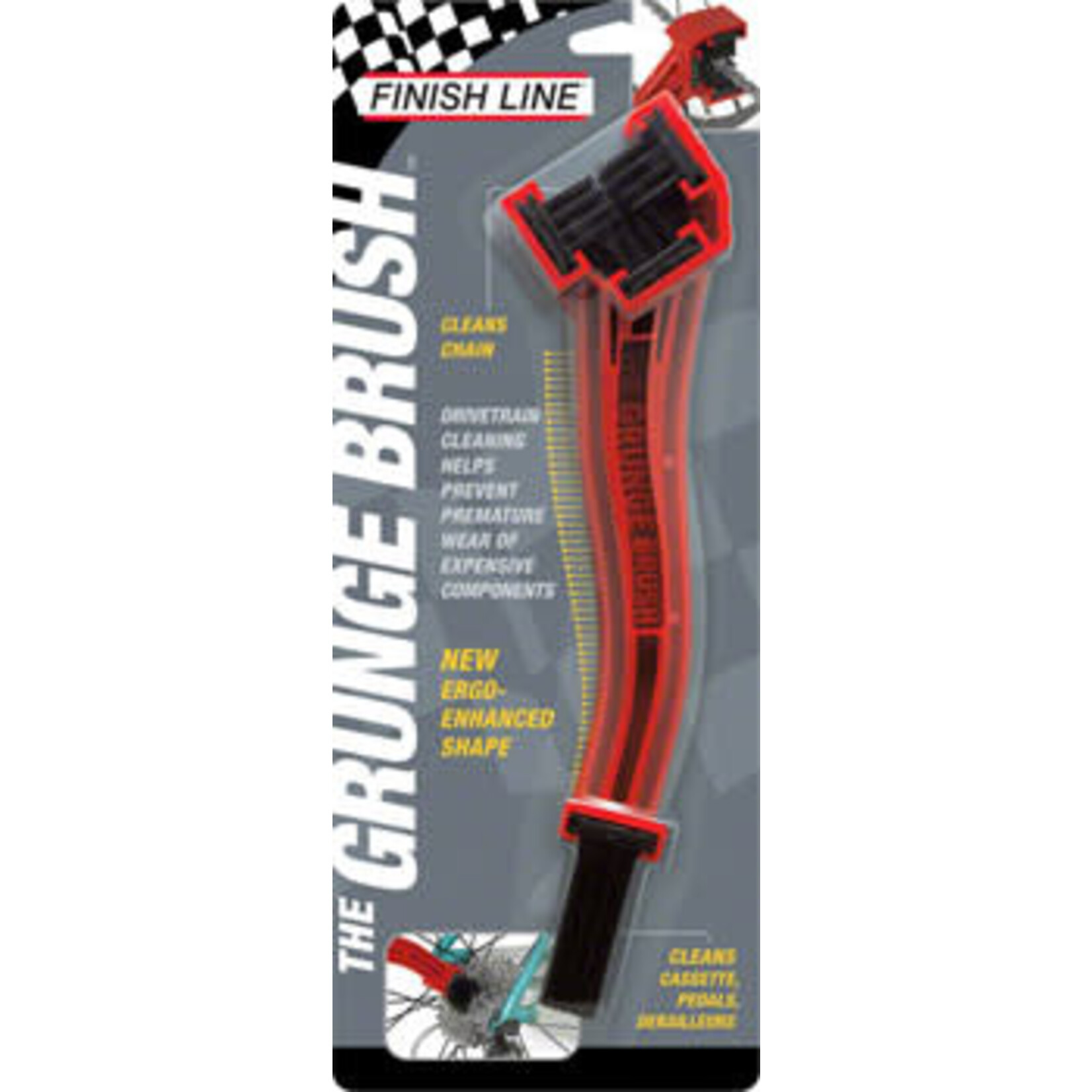 Finish Line Finish Line Grunge Chain Gear Cleaning Tool