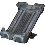 Delta Delta Hefty Holder Plus Smartphone Bike Mount Clear Gray