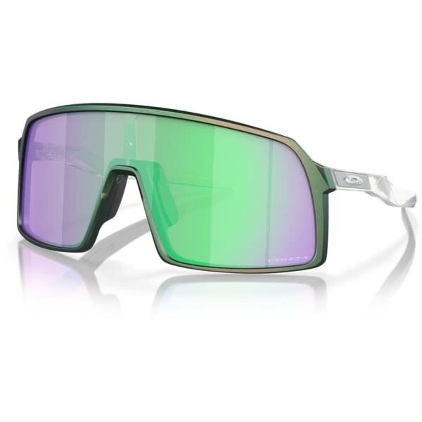 Oakley Oakley Sutro Matte Silver Green Prizm Road Jade