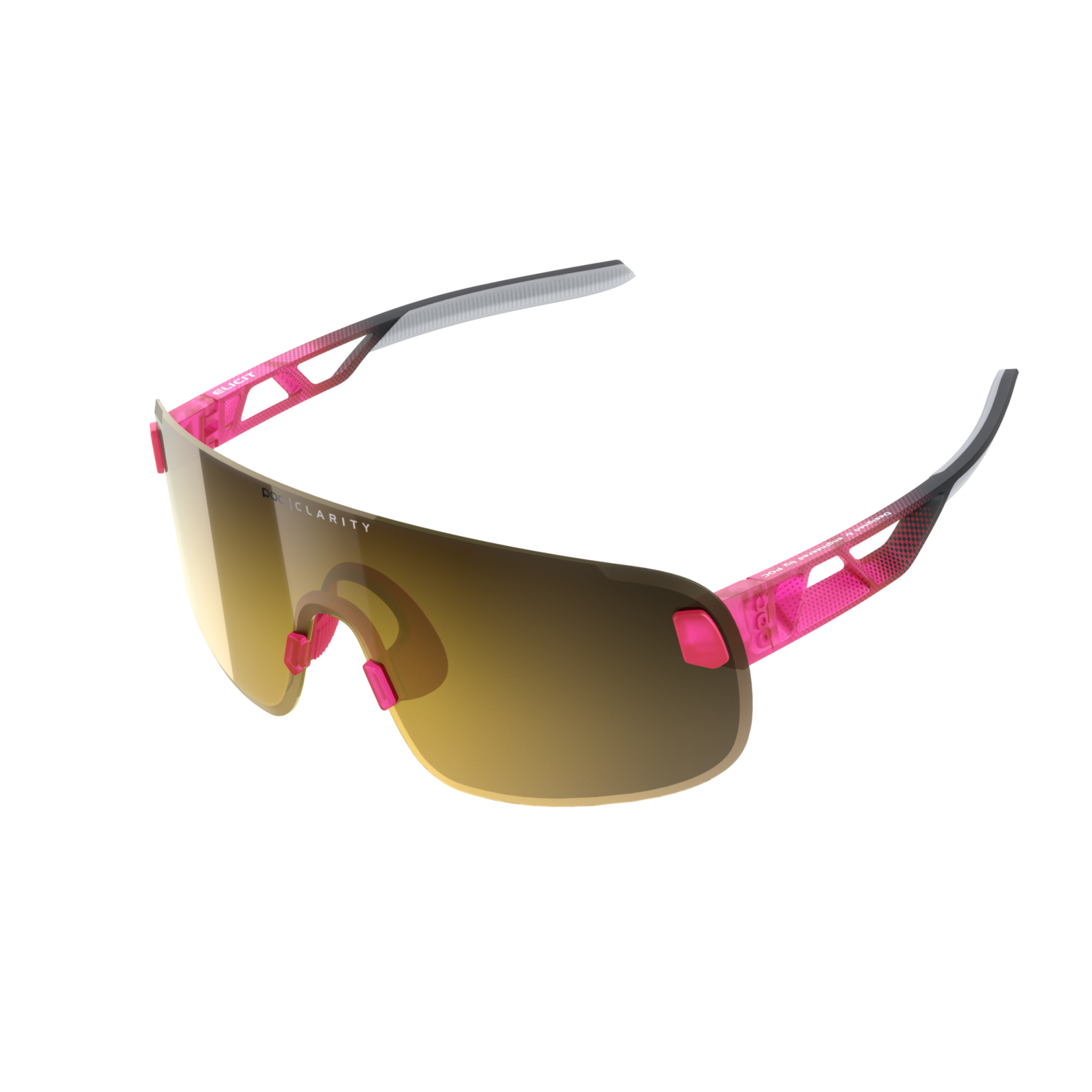 POC POC Elicit Fluorescent Pink/Uranium Black