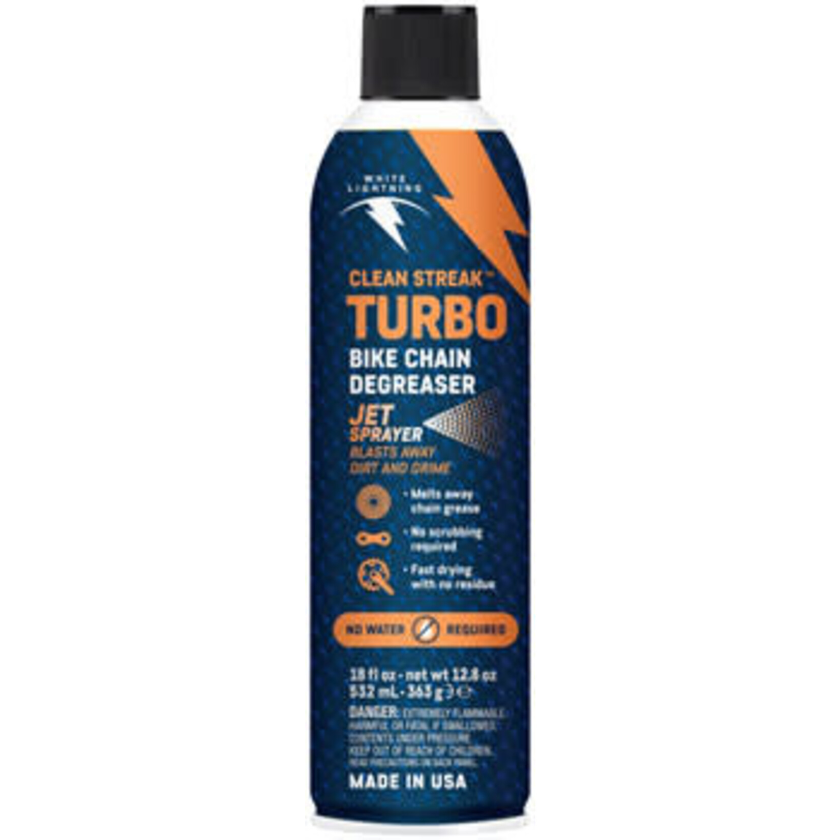 White Lightning White Lightning Clean Streak Turbo Chain Degreaser 18oz