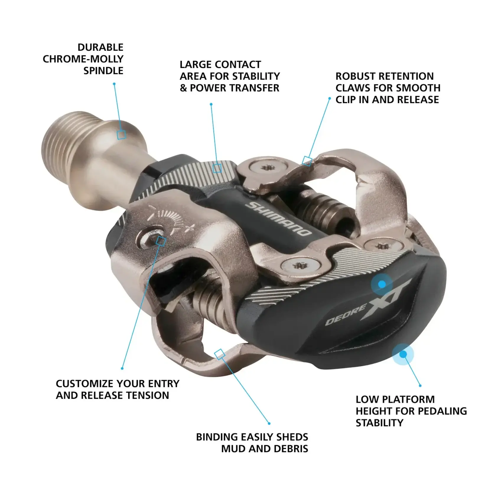 Shimano Shimano M8100 Deore XT Pedals