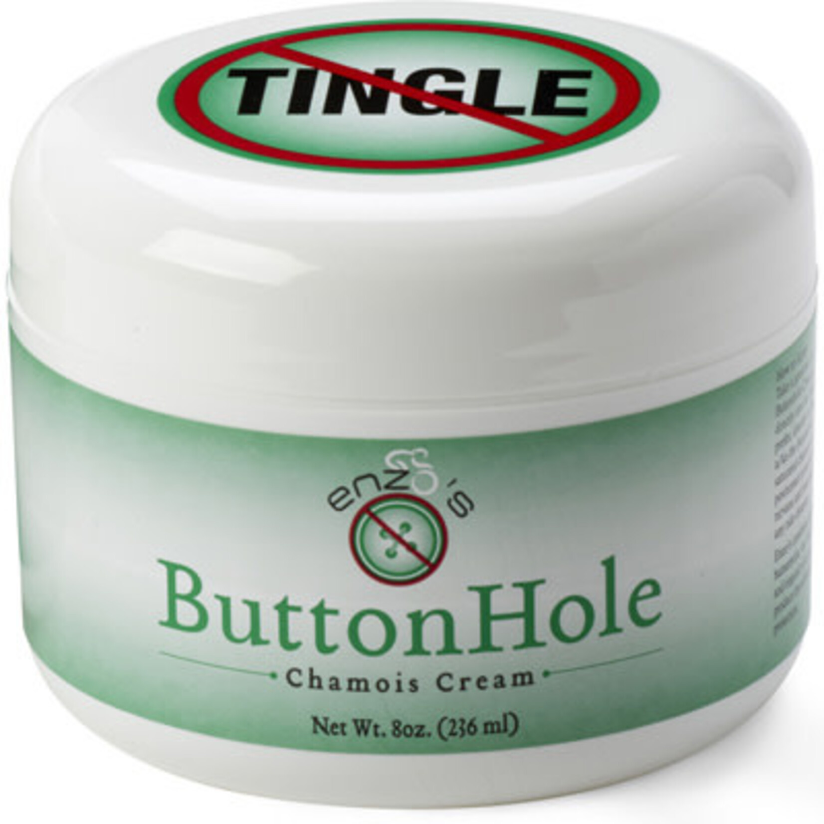Enzo's Cycling Products Enzo's Button Hole No Tingle Chamois Cream 8oz