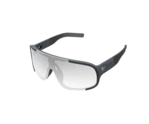 ウェア POC ASPIRE / Silver Mirror Aspire Bike Sunglasses in Purple Quartz Translucent | Cycling