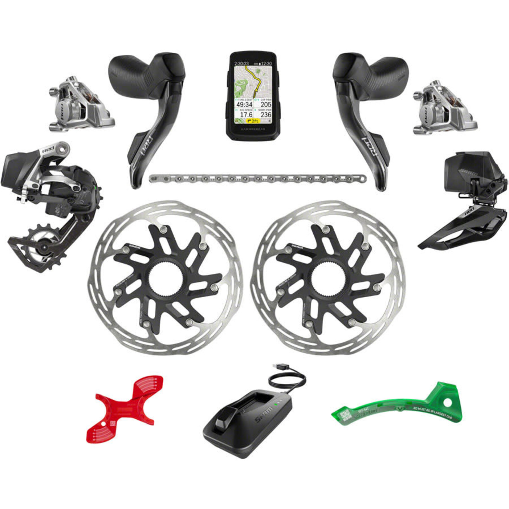 SRAM SRAM Red eTap AXS 2x E1 Groupset 12s + Karoo