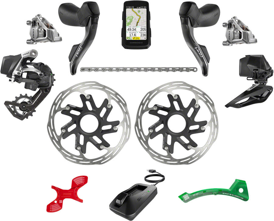 SRAM Red eTap AXS 2x E1 Groupset 12s + Karoo - Dallas Bike Works