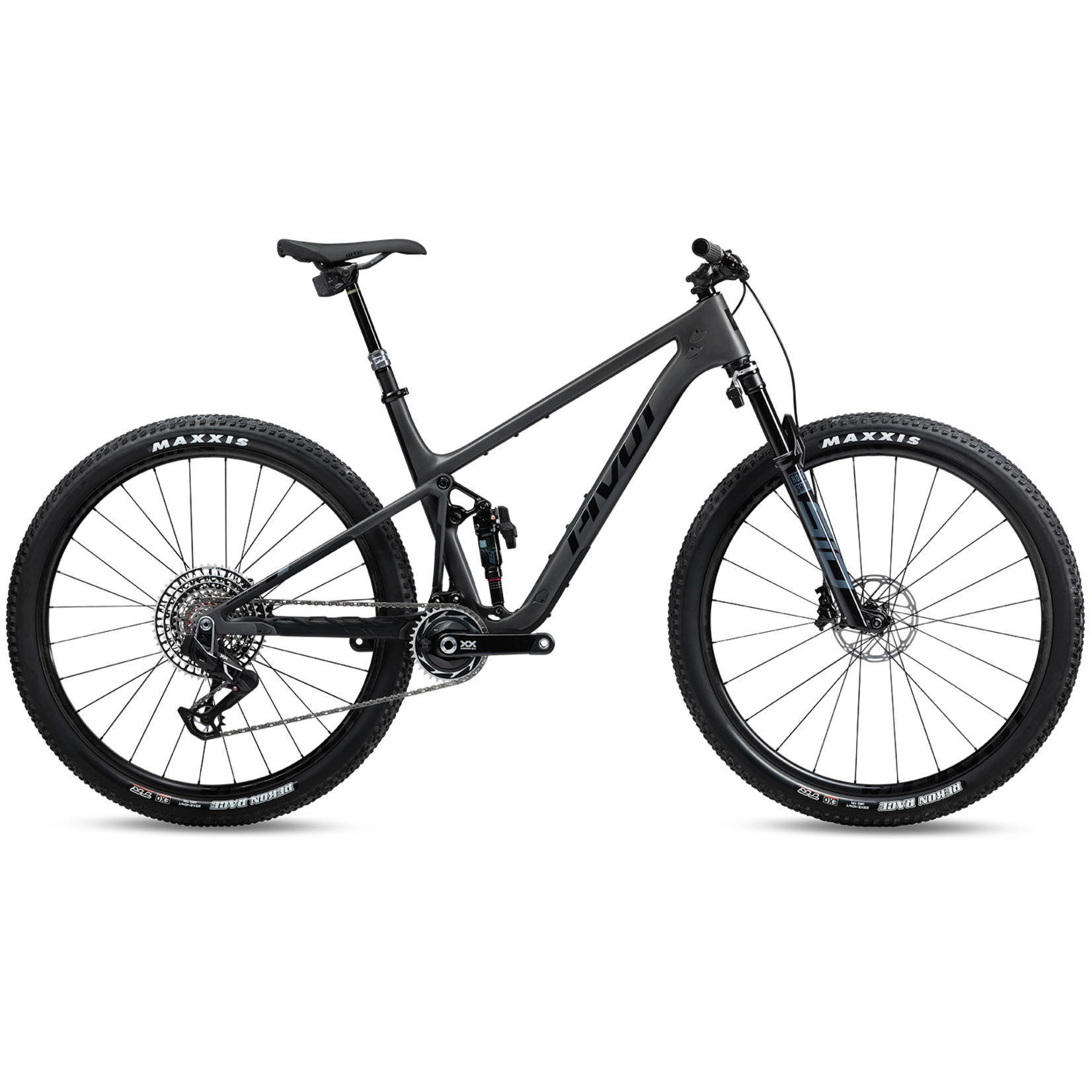 Pivot Cycles Pivot Mach 4 SL Pro XO Eagle Transmission Neo Carbon Wheels Midnight Sky Large