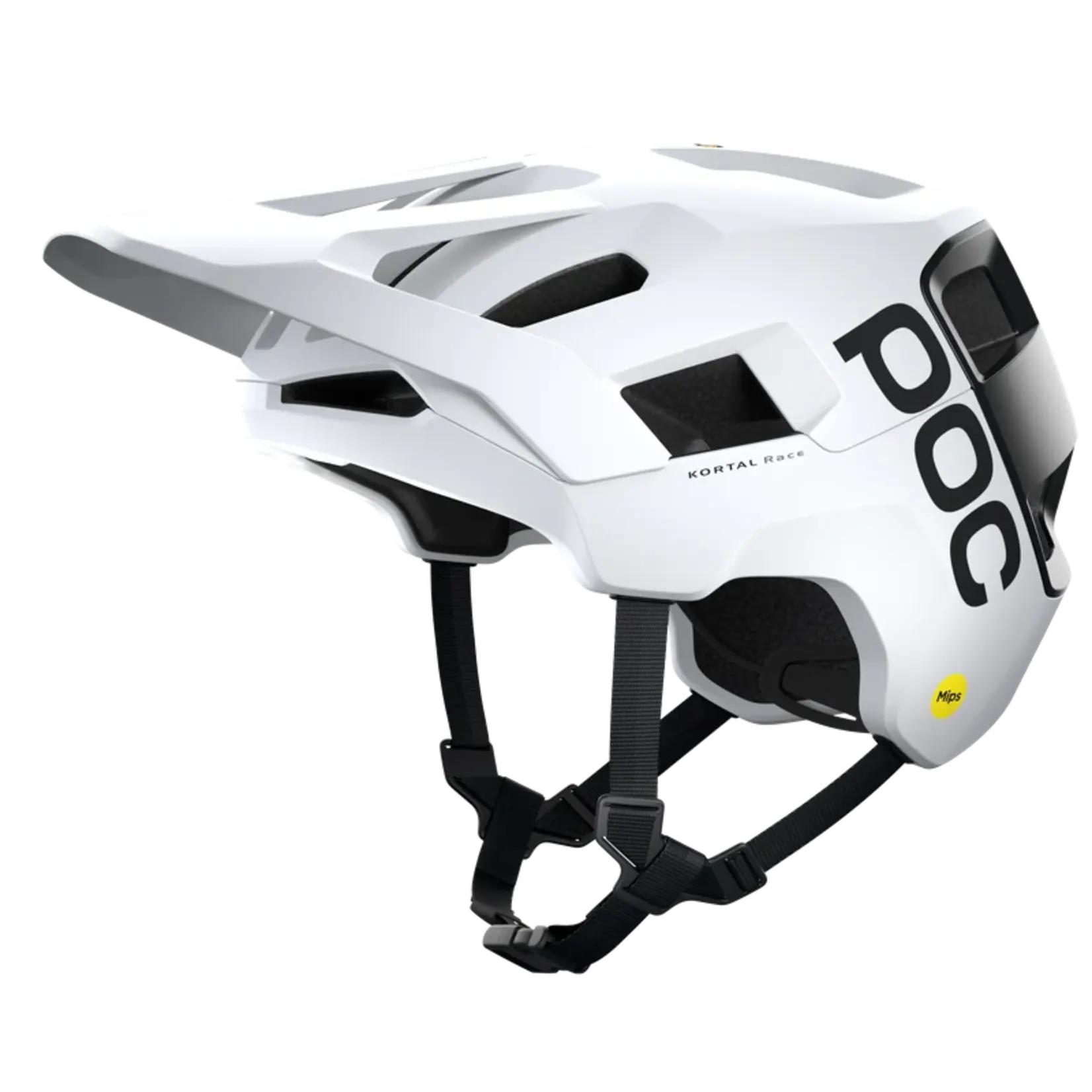 POC Kortal Race MIPS Hydrogen White Uranium Black Matte Medium