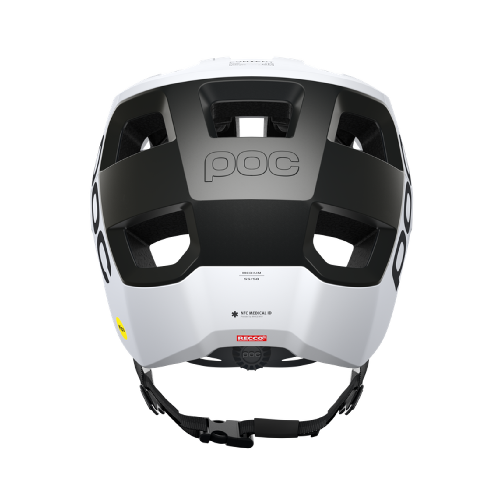 POC Kortal Race MIPS Hydrogen White Uranium Black Matte Medium