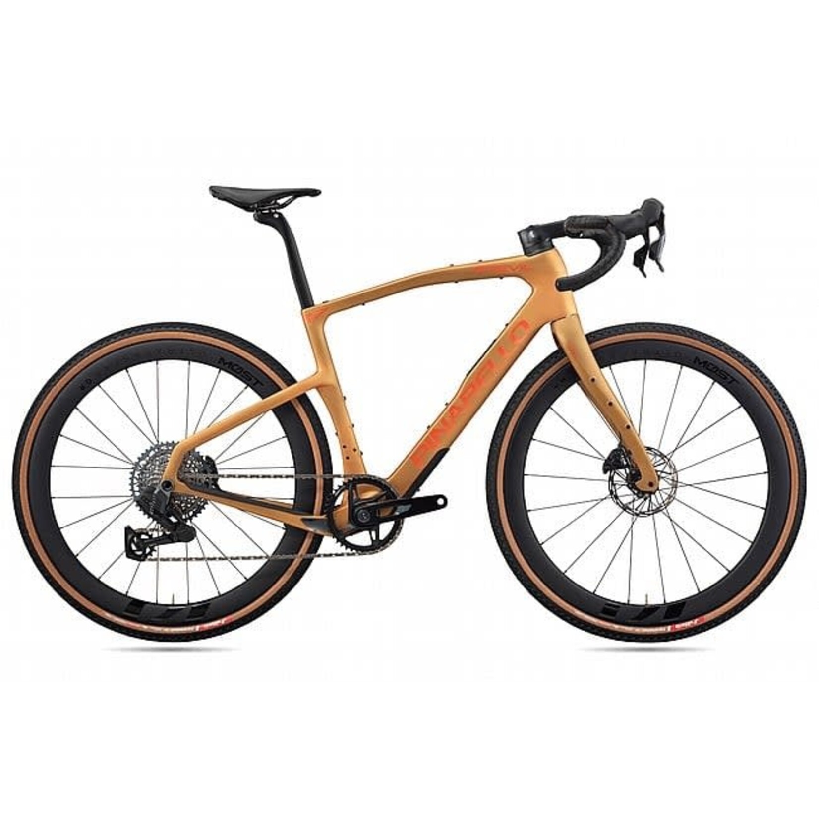 Pinarello Pinarello Grevil F5 SRAM Red ZIPP 303 XPLR-S  Namib Brown 55