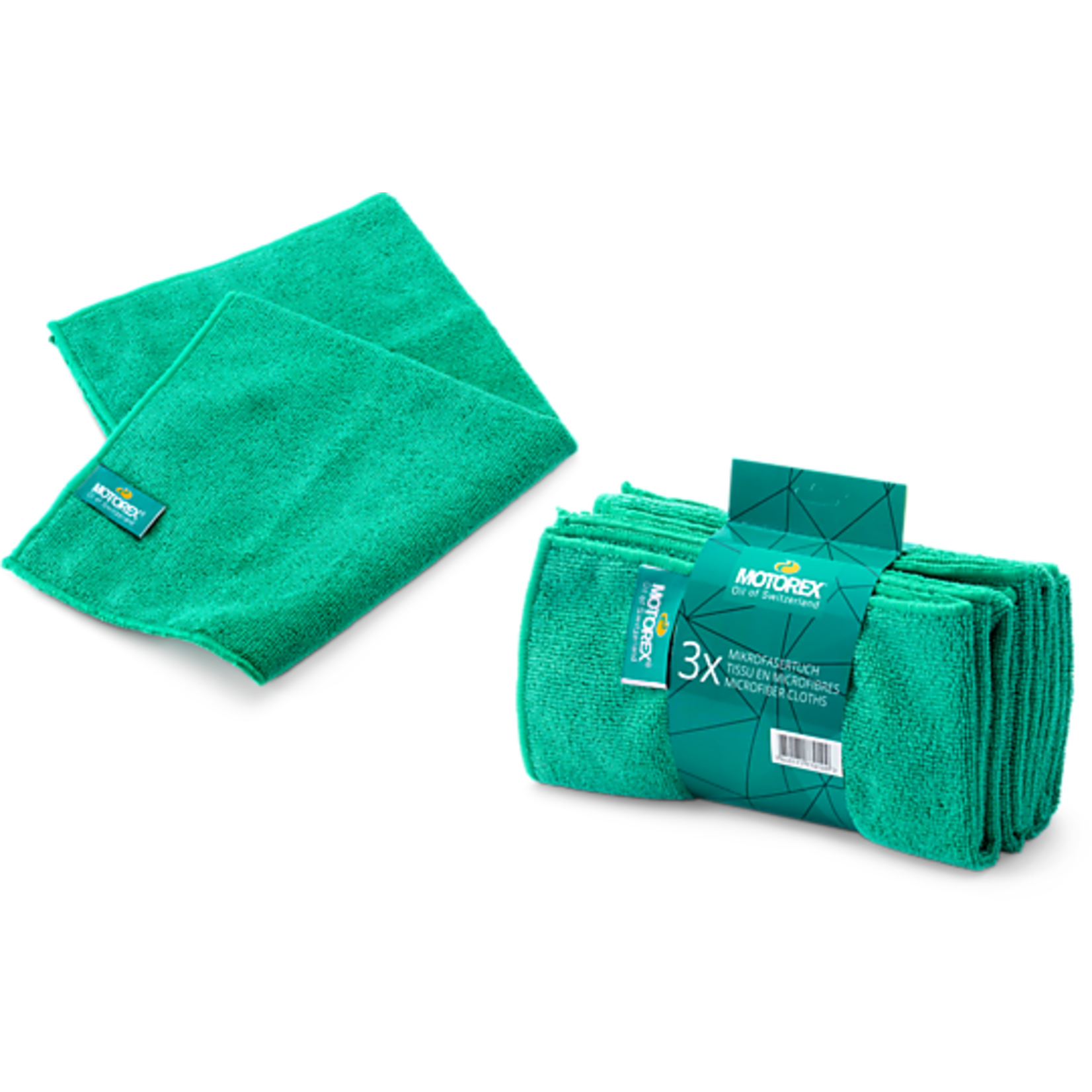 Motorex Motorex 3 Piece Microfiber Cloth Set