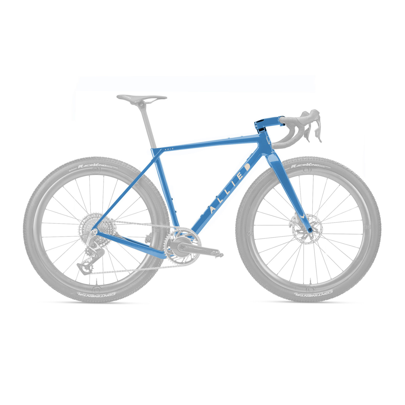 Allied Allied Able SRAM AXS Mullet 54 Cavalry Blue