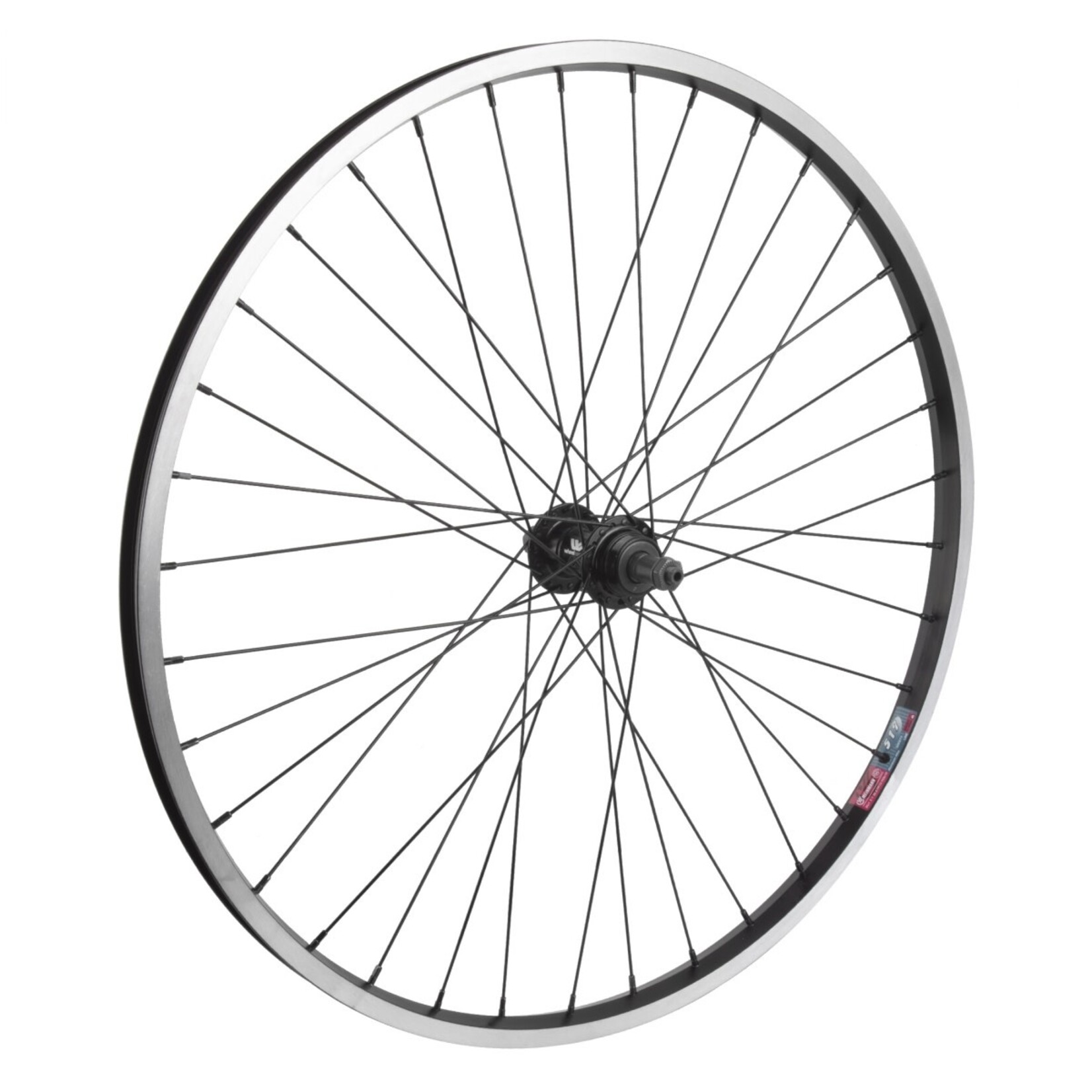 Wheel Master Wheel Master 26x19 Alloy Mountain Single Wall Rear Black QR