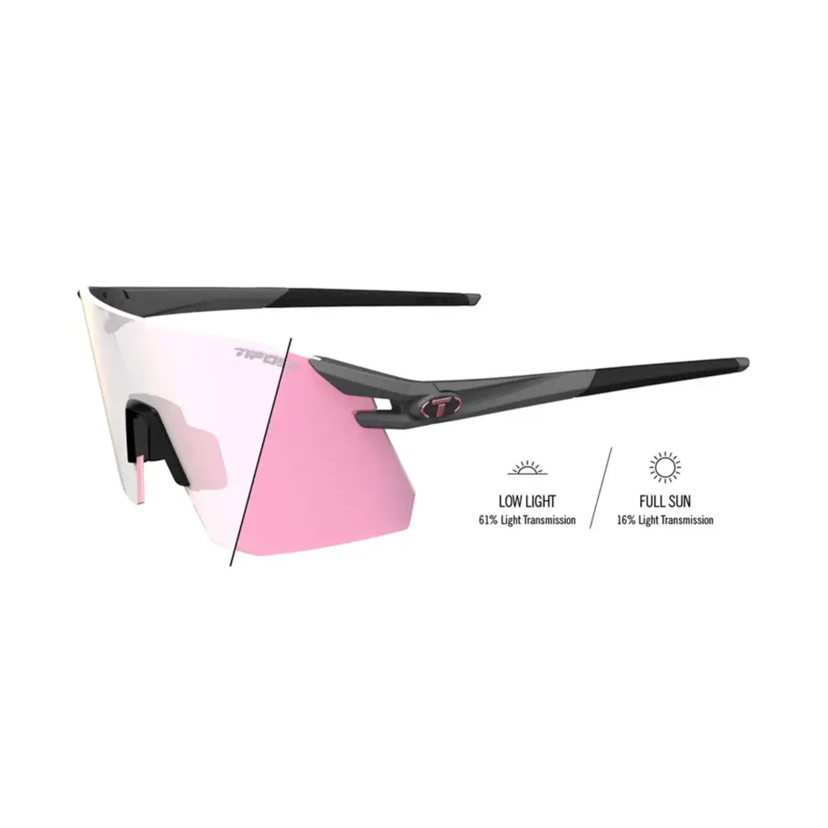 Tifosi Tifosi Moab XC Matte Gunmetal Fototec Clarion Pink Fototec