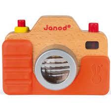 Janod Camera Bois Bebe Chat Perche Toys Games