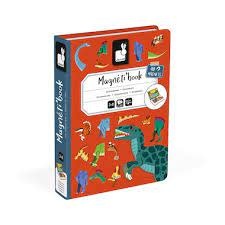 Janod DINOSAURS MAGNETI'BOOK, 40 MAGNETS