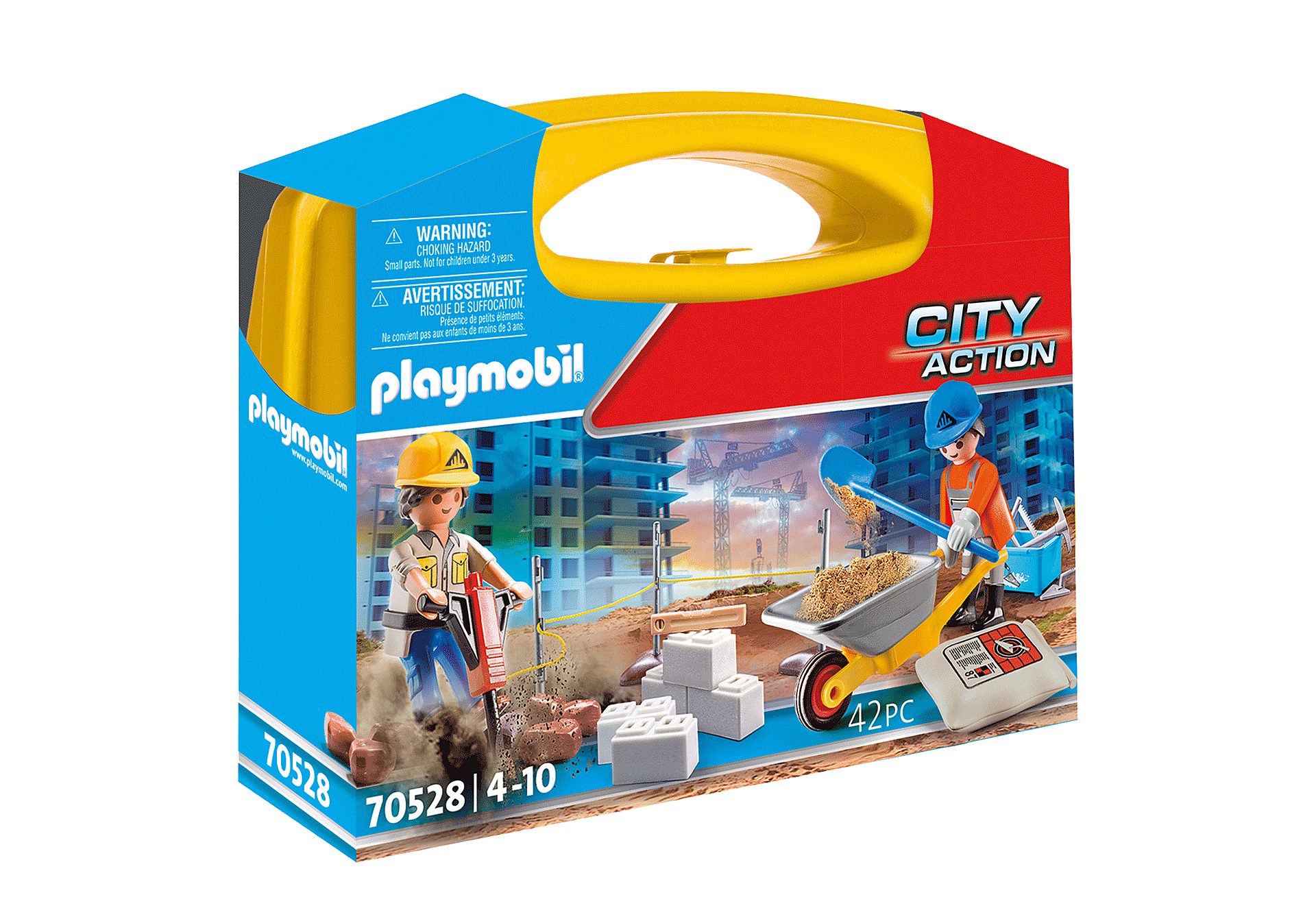 Playmobil Construction Site Carry Case product no.: 70528