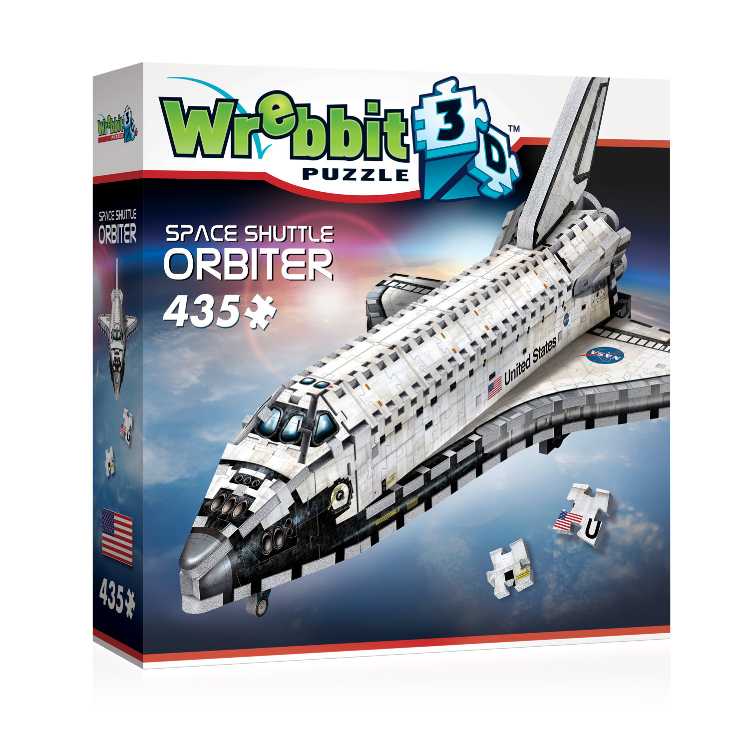 wrebbit Wrebbit - Space Shuttle Orbiter 435 Piece 3D Puzzle