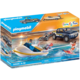 Playmobil 70534 Pick-Up with Speedboat