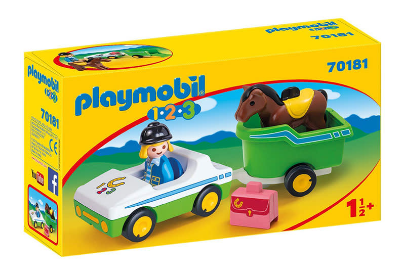 Playmobil Car with Horse Trailer product no.: 70181