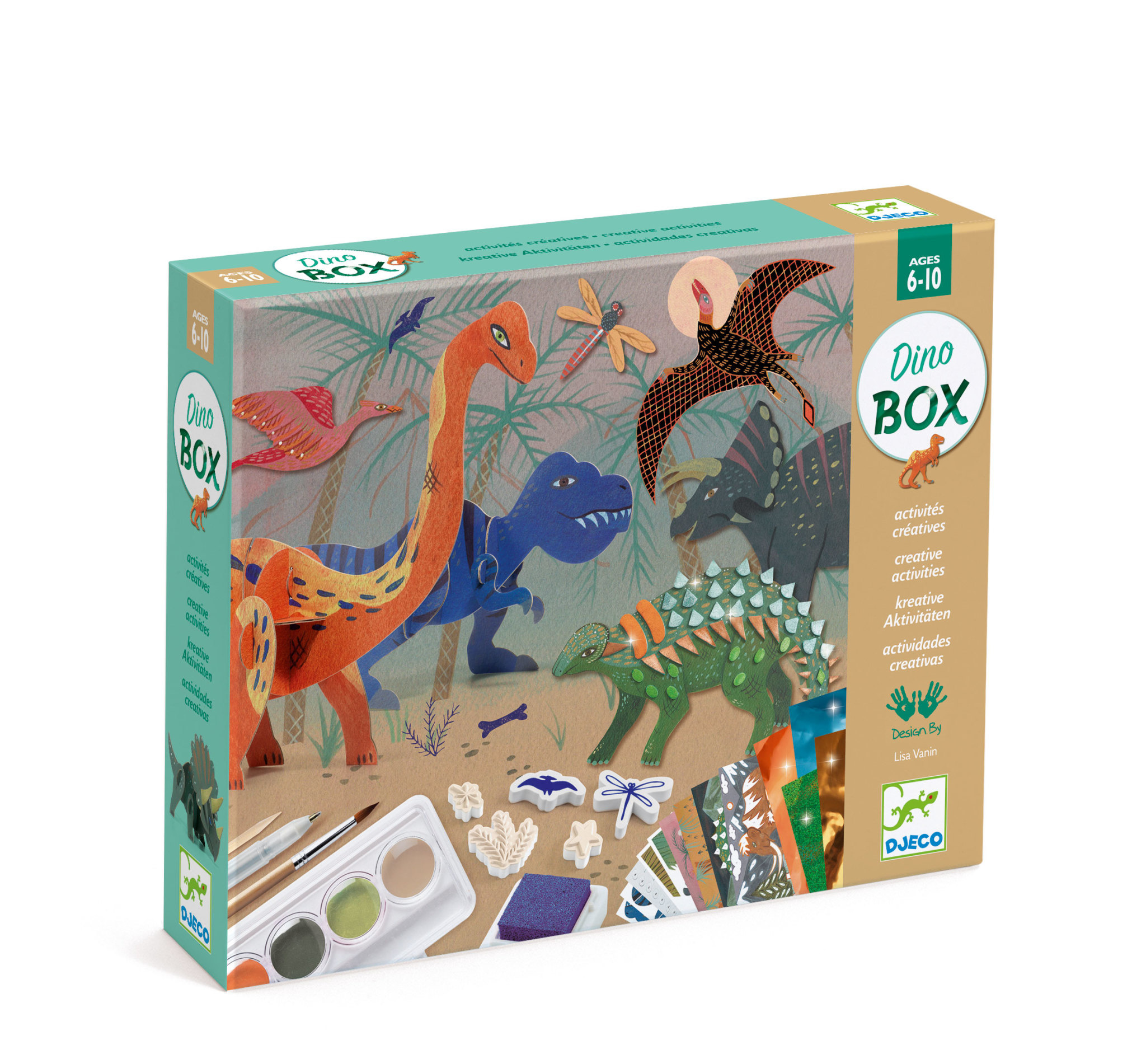 Djeco Multi-activity Kit / The world of dinosaurs
