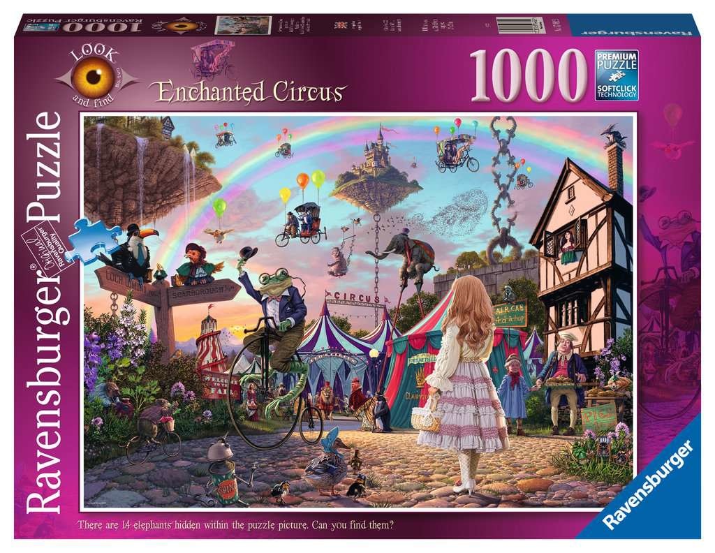 Ravensburger Look & Find: Enchanted Circus1000mcx