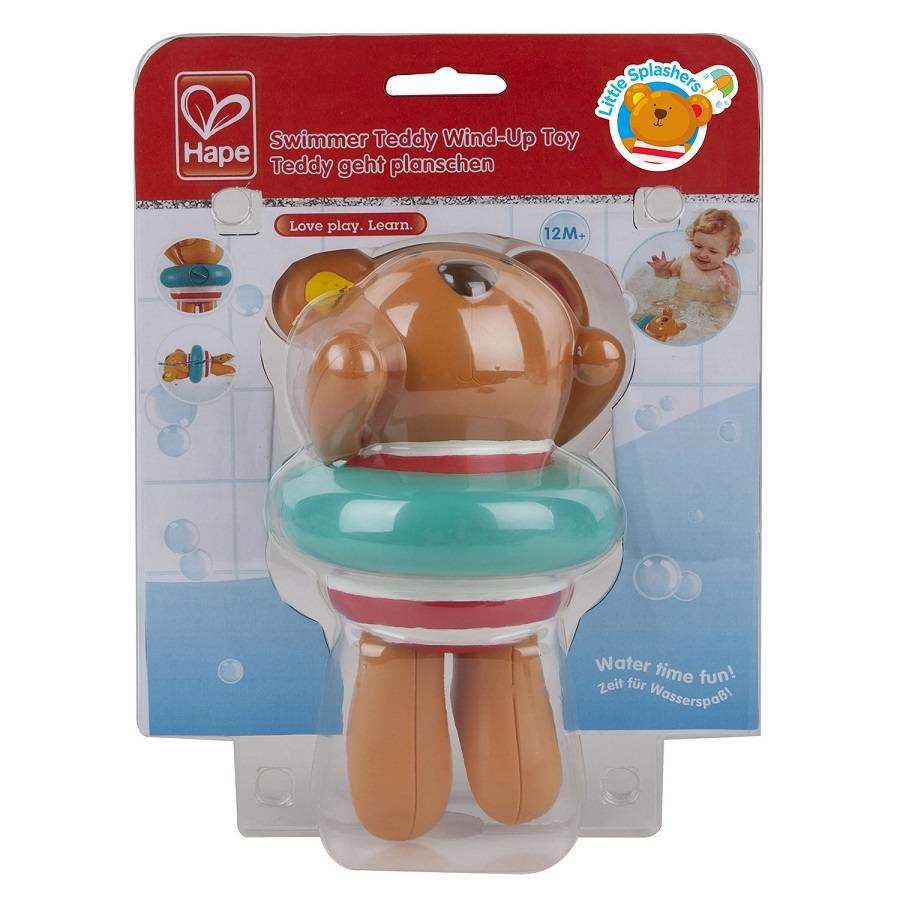 Hape Hape E0204 Swimmer Teddy Bath Toy