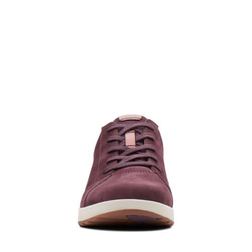 clarks un adorn lace aubergine