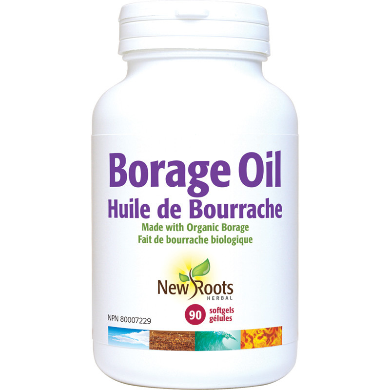 New Roots - Borage Oil - Organic - 90 SG