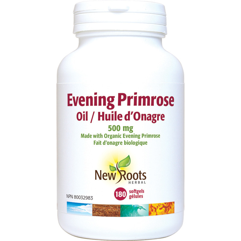 New Roots - Evening Primrose Oil 500 mg - 180 SG