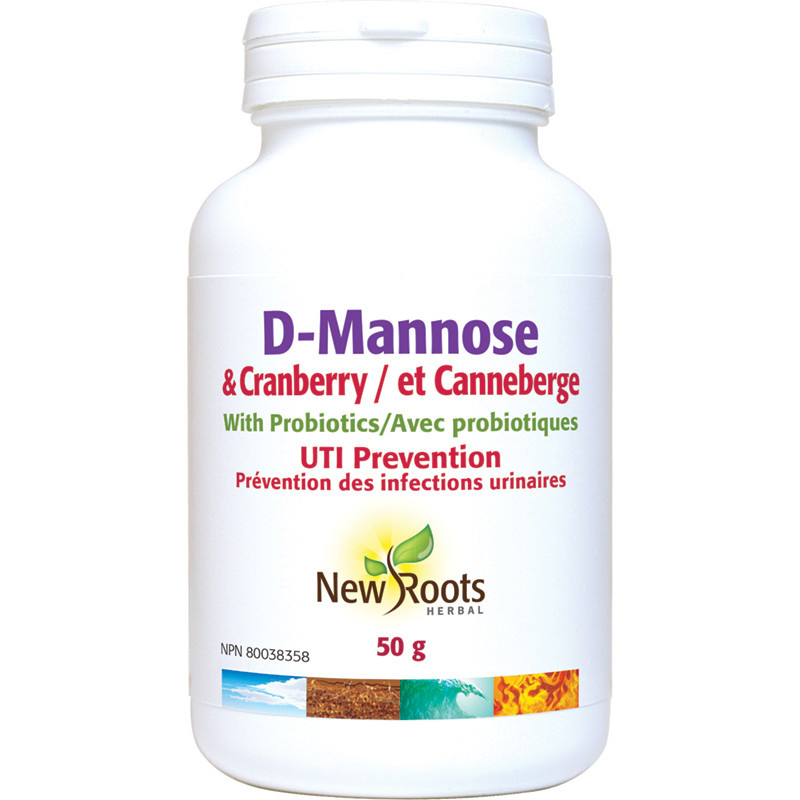 New Roots - D-Mannose & Cranberry - 50g