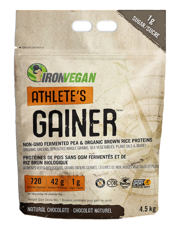 Iron Vegan - Athlete's Gainer - Natural Chocolate - 4.5kg