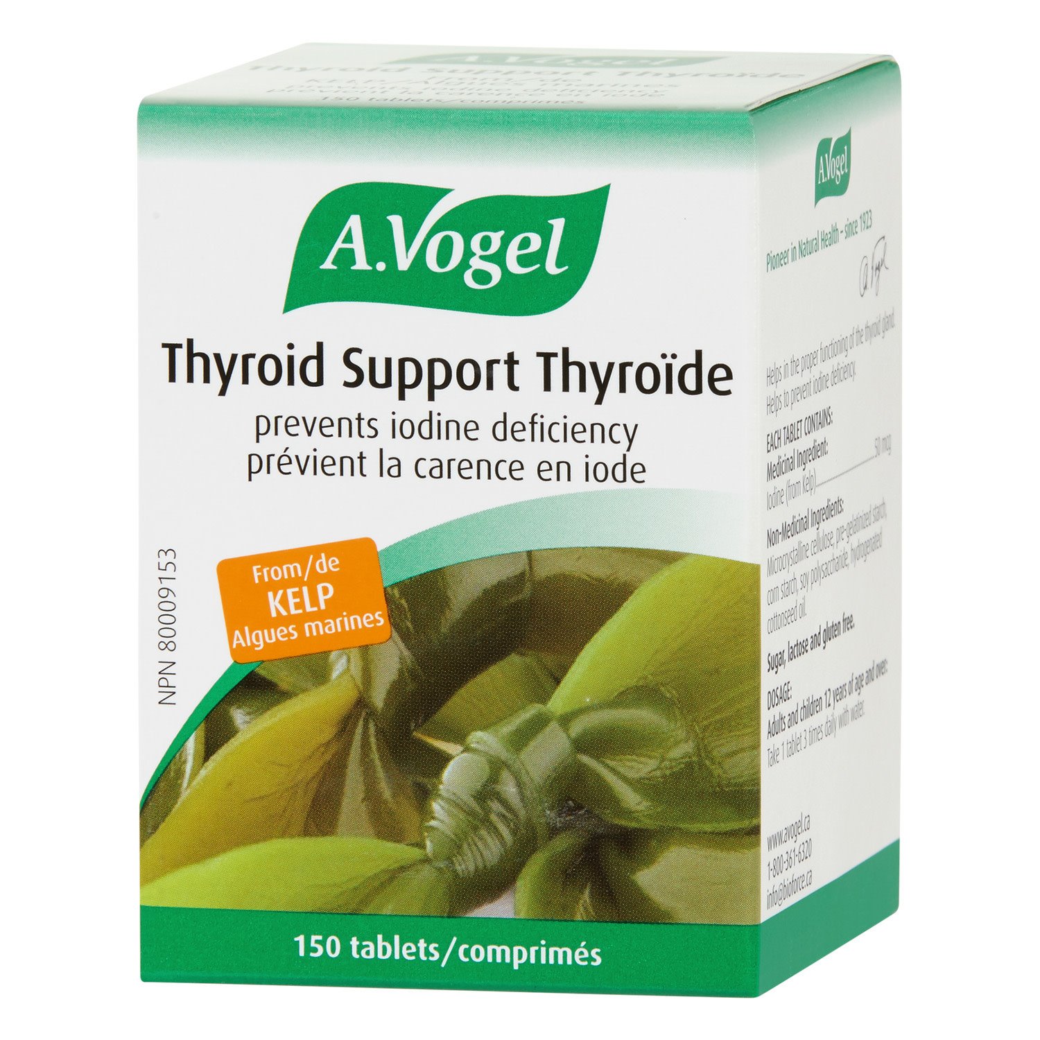 A.Vogel - Thyroid Support (From kelp) - 150 Tabs
