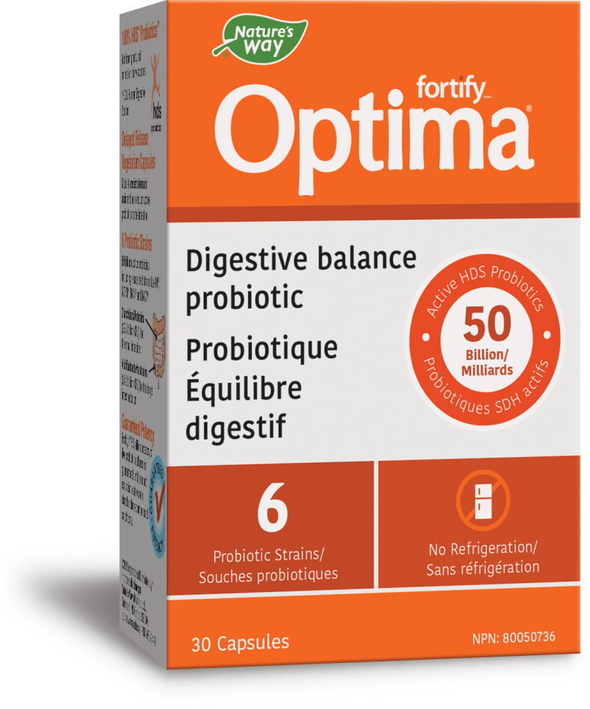 Nature's Way - Primadophilus Optima Digestive Balance - 30 Caps