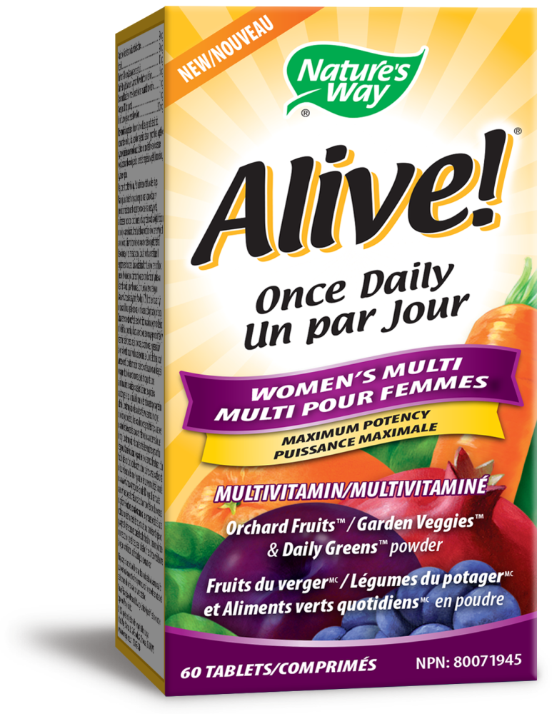 Nature's Way - Alive! Once Daily Women's Multi - 60 Tabs
