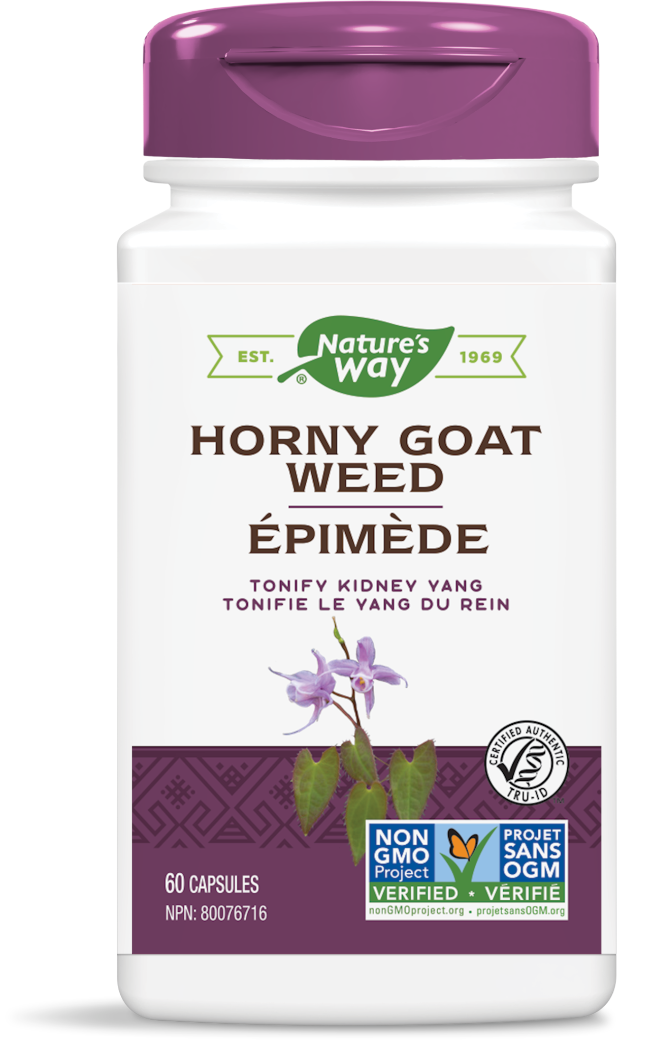 Nature's Way - Horny Goat Weed - 60 V-Caps