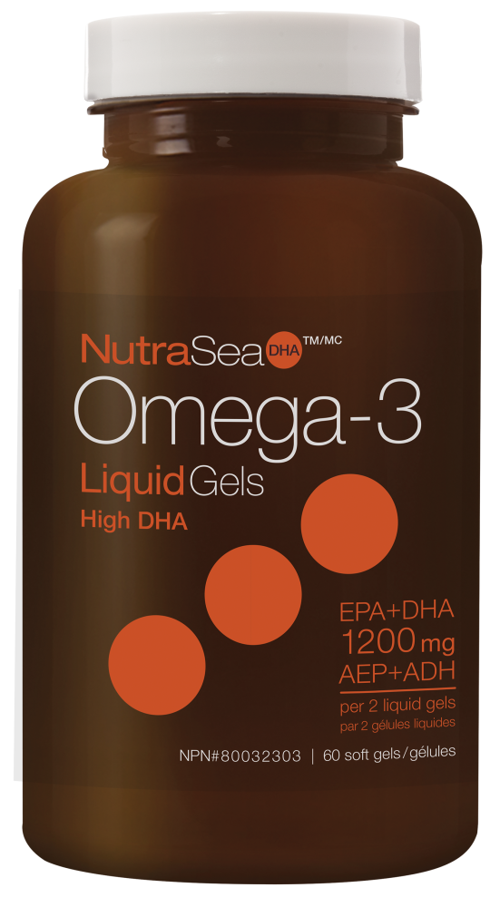 NutraSea DHA - Omega-3 High DHA - Fresh Mint - 60 SG