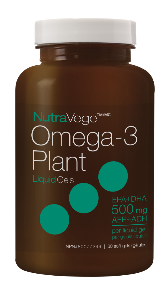 NutraVege - Omega-3 Plant -  30 SG