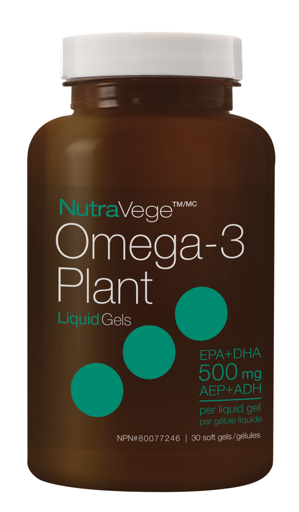 NutraVege - Omega-3 Plant -  30 SG