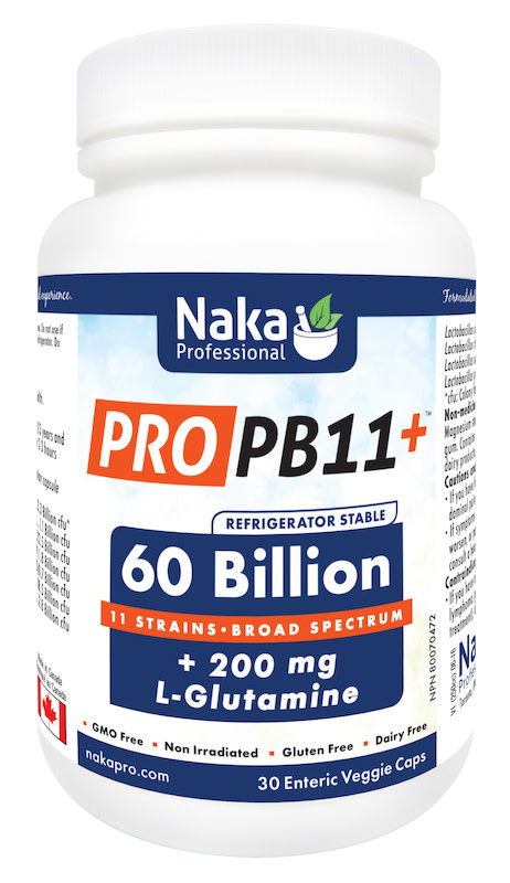 Naka - Pro PB11 60 billion +L glutamine - 30 Caps