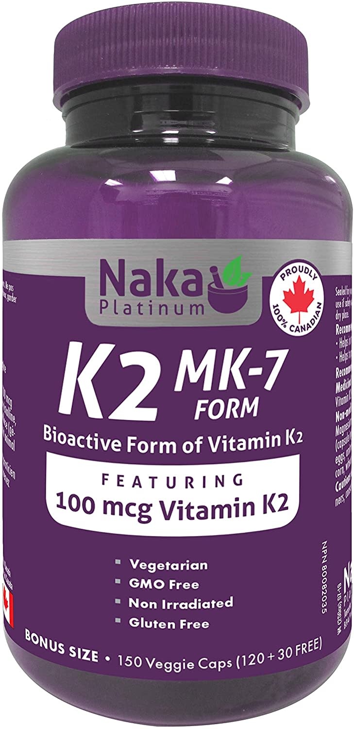 Naka - Vitamin K2 - 100mcg - 150 Caps