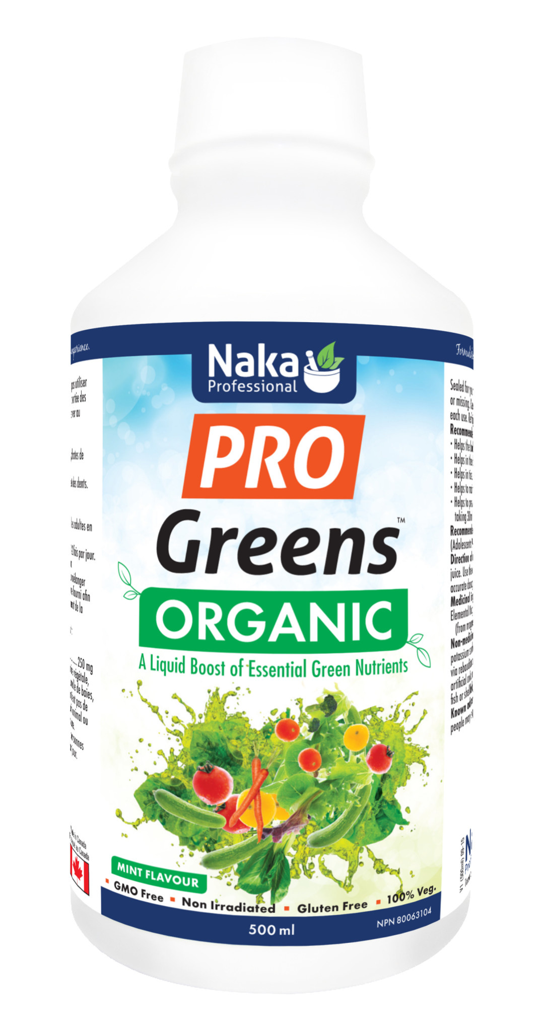 Naka - Pro Greens - Organic - 500 ml