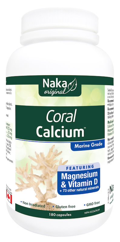 Naka - Coral Calcium - 180 Capsules
