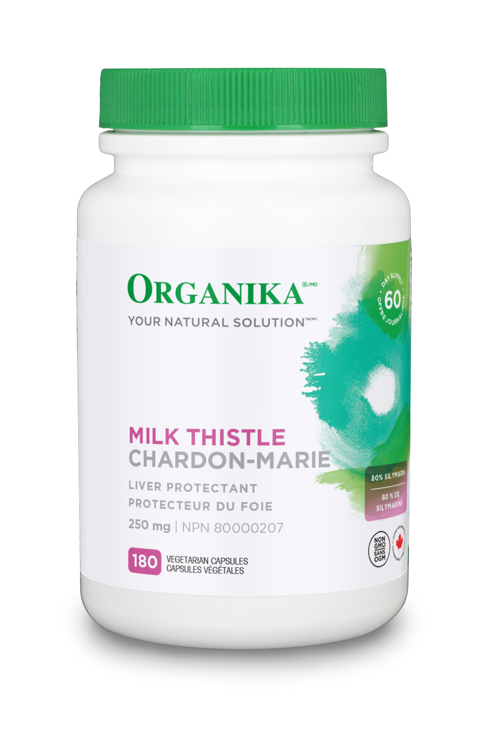 Organika - Milk Thistle 250mg - 180 V-Caps