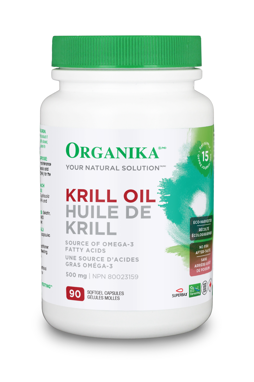 Organika - Krill Oil 500 mg - 90 SG