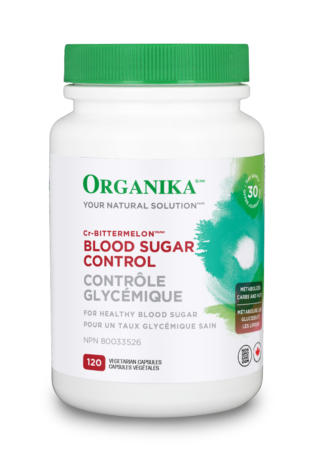 Organika - Blood Sugar Control - 120 V-Caps