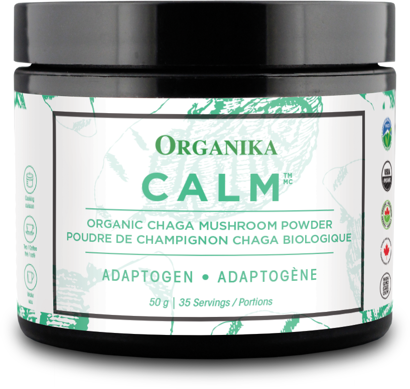 Organika - CALM - Organic Chaga Mushroom Powder - 50g